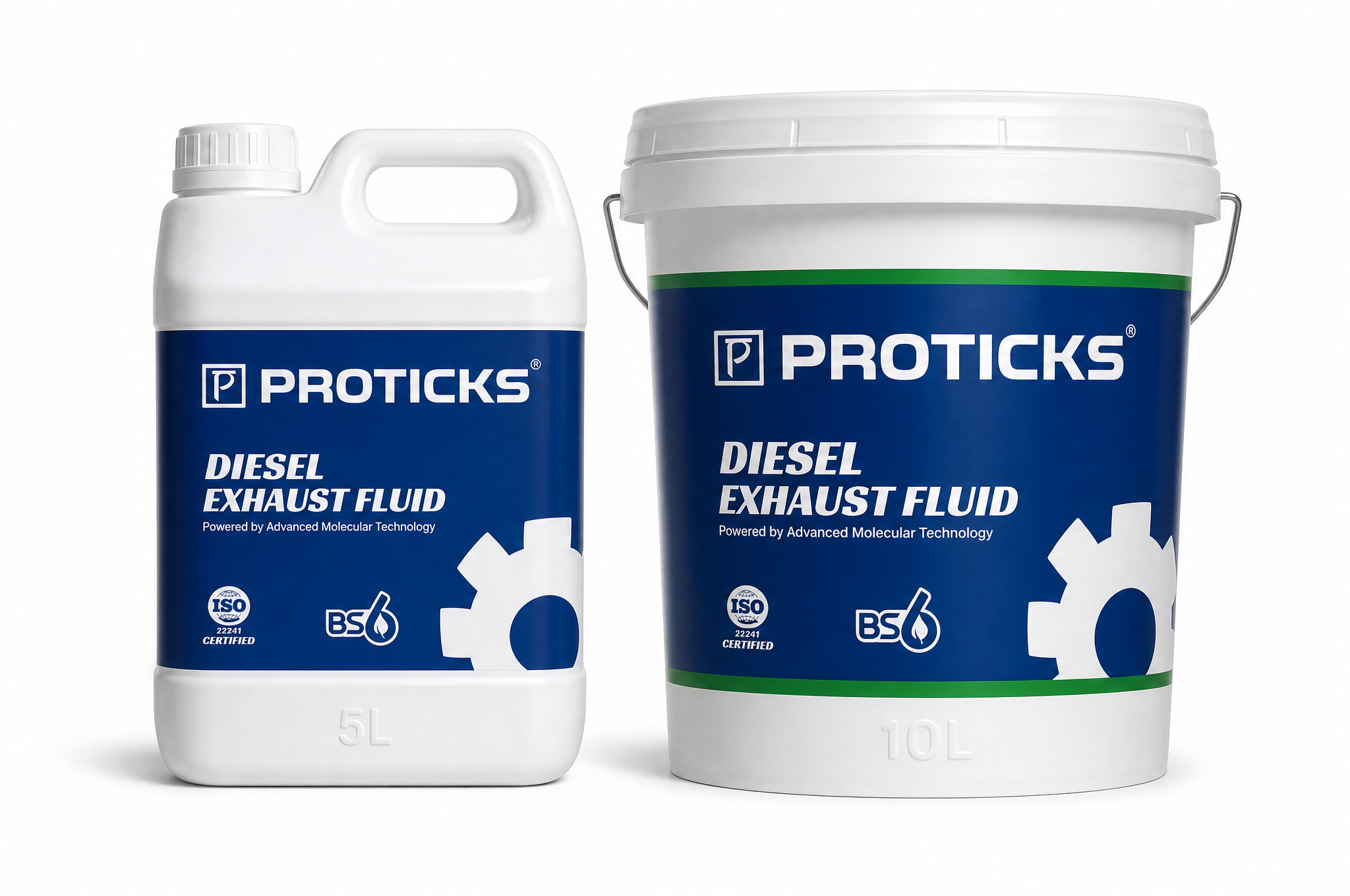 PROTICKS retail 5L and 10L DEF packs